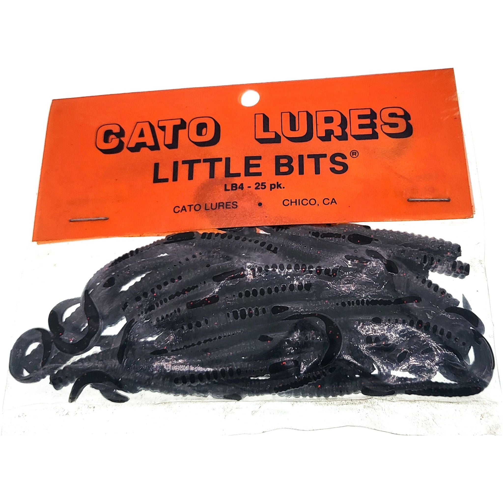 Рыболовная снасть или аксессуар Cato Lures Little Bits Ribbed Curly Tail  Worms 3-1/2 Qty 25 - 355422587620 - купить на .com (США) с доставкой в  Украину