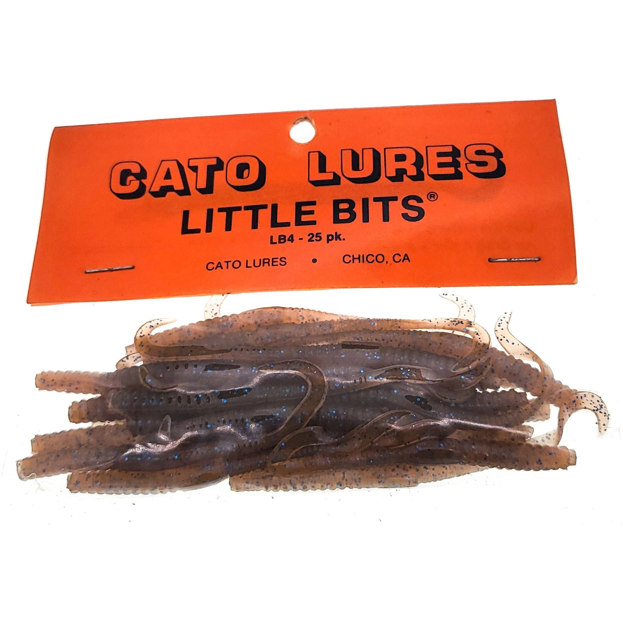 Рыболовная снасть или аксессуар Cato Lures Little Bits Ribbed Curly Tail  Worms 3-1/2 Qty 25 - 355422587620 - купить на .com (США) с доставкой в  Украину