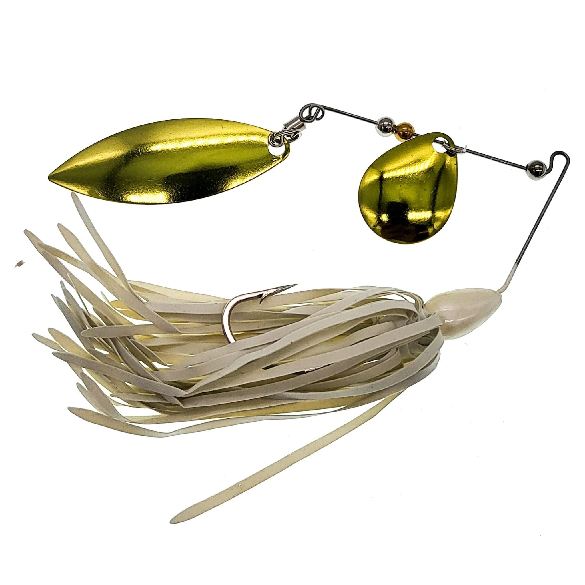 War Eagle Gold Frame Double Willow Spinnerbait-Crawdad-3/8 oz