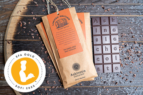 Askinosie Chocolate | Barrel Aged Dark Chocolate Bar