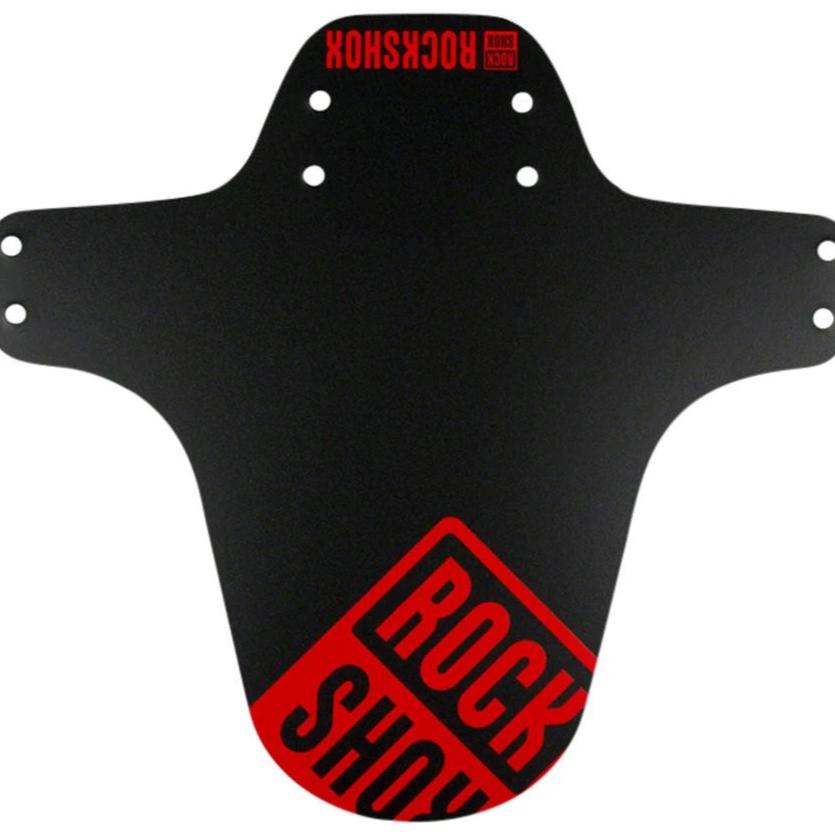 red mtb mudguard