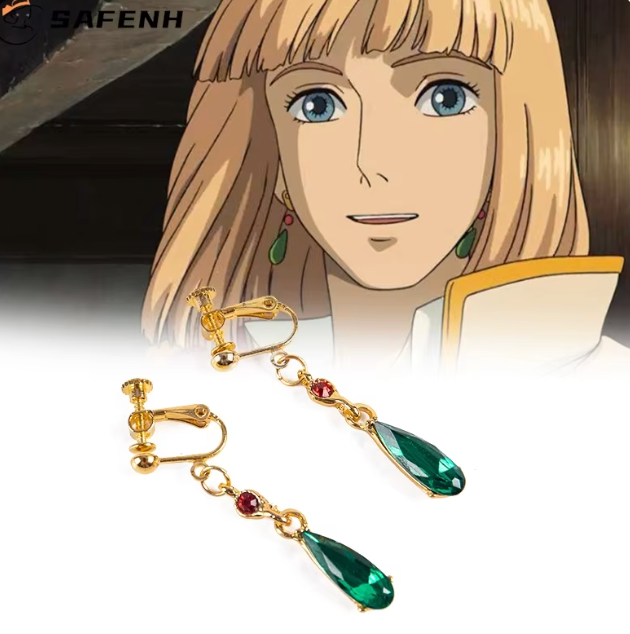 Howl's Emerald Earrings