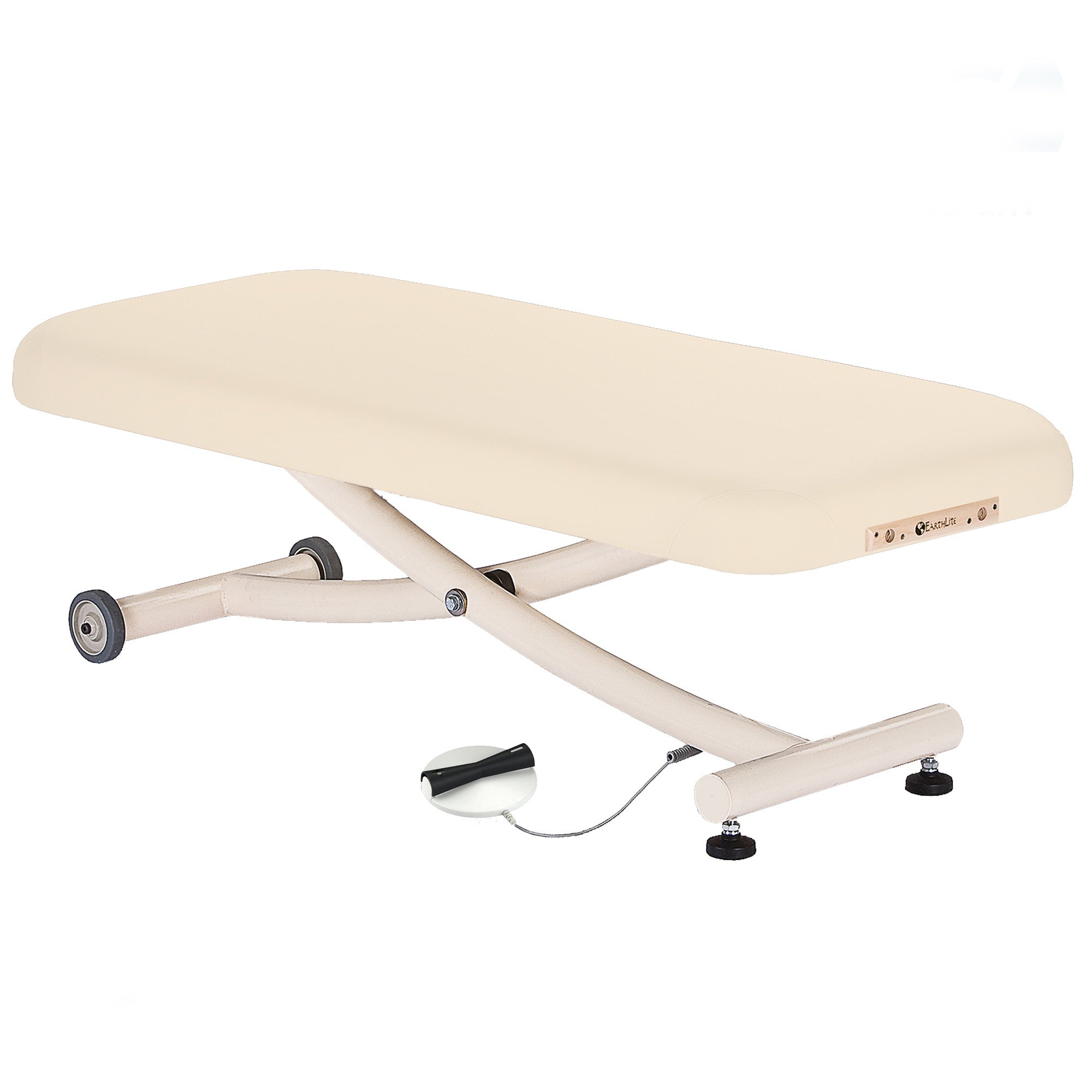 Se Earthlite Ellora Vista Lift - 81 cm / Vanilla | Cremehvid- Stationære brikse - Behandlerbriks - Hos BodyMindCompany hos BodyMindCompany.dk