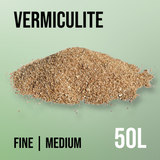 50L Vermiculite für Deckschicht / Hydratation von Pilzsubstraten (fein / mittel)