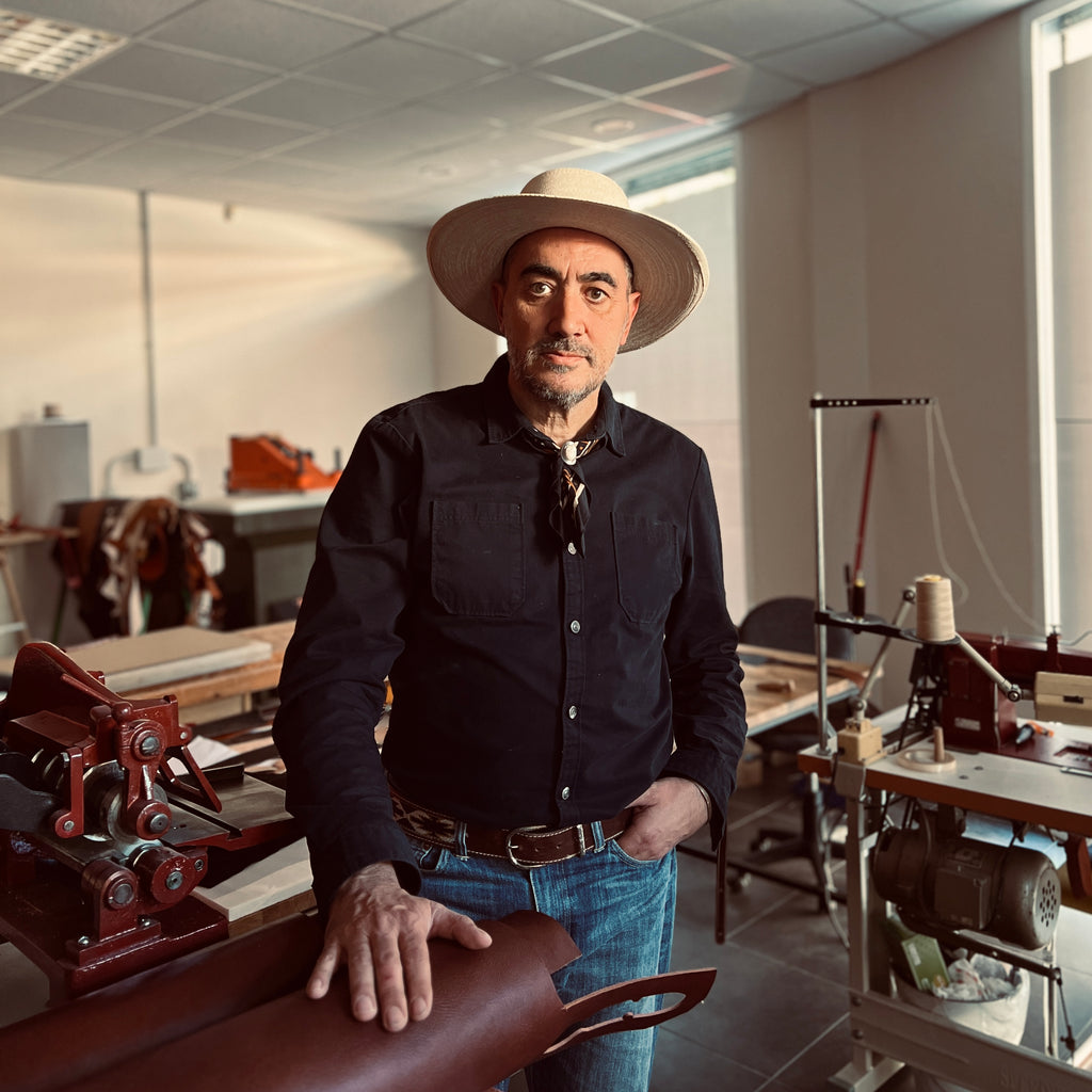 bluebell leather straps founder Pepe Guerrero