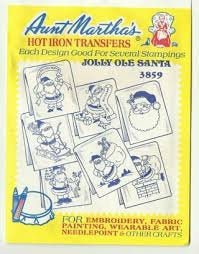 Embroidery Transfer Pattern Aunt Martha's® #4039 Christmas on the Farm