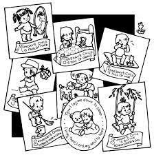  Aunt Martha's Hot Iron Transfers 3957 Busy Babies