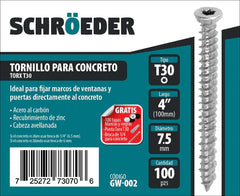 Tornillo para concreto