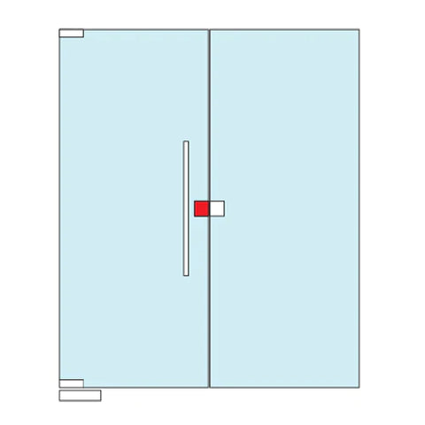 Cerradura De Gancho De 31/32_ Para Puertas De Aluminio. Sin Cilindro Y–  Carbone Store CR