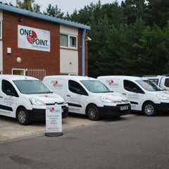 one point survey vans outside verwood branch