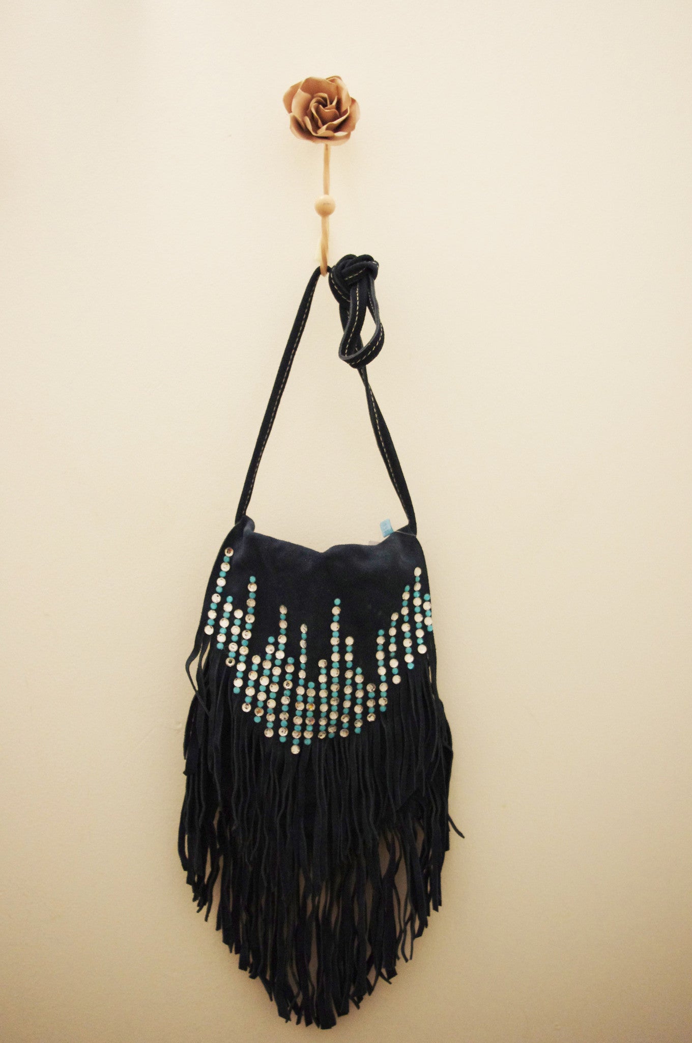 embellished sling bag