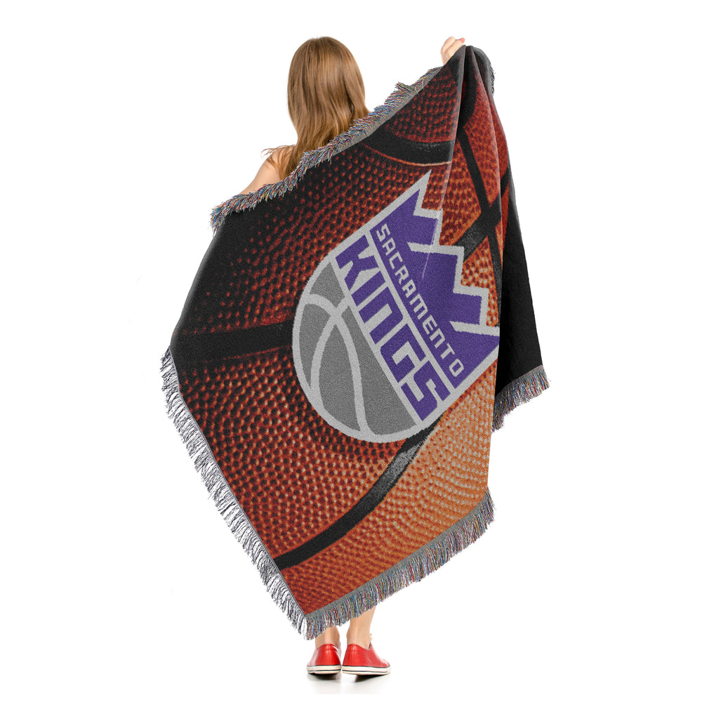 Chicago Bulls NBA Half-Court Baby Woven Jacquard Throw