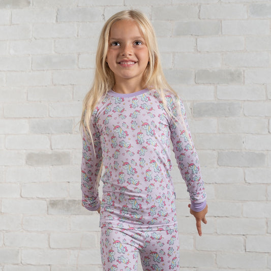 • Intergalactic Alien • 'Sleep Tight' Two-Piece Bamboo Pajama and Playtime  Set