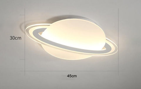 Creative Children’s Room Lamp Planet Led Ceiling Lamp