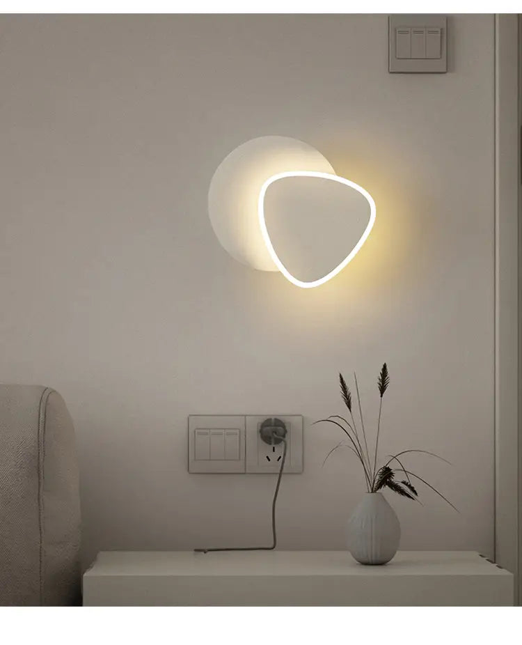 Modern LED Wall Lamps Living Room Bedroom Bedside Sconce