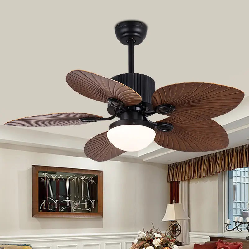 American Vintage LED Ceiling Fan Light - Ideal for Living