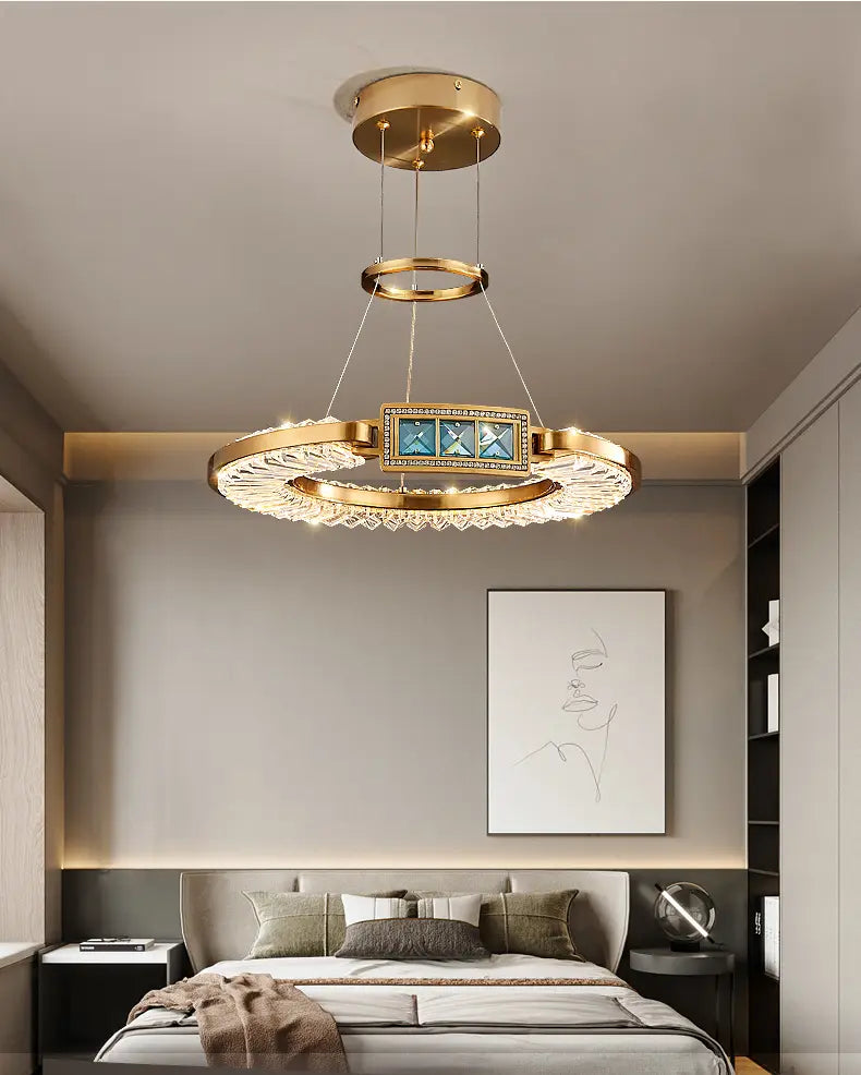 Brilliance Elysian: New K9 Crystal LED Chandelier - Nordic