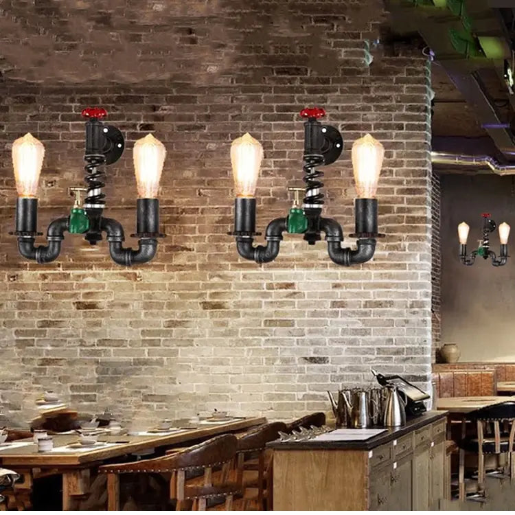 Industrial Light Design Wall Lamp Restaurant Coffee Shop Bar