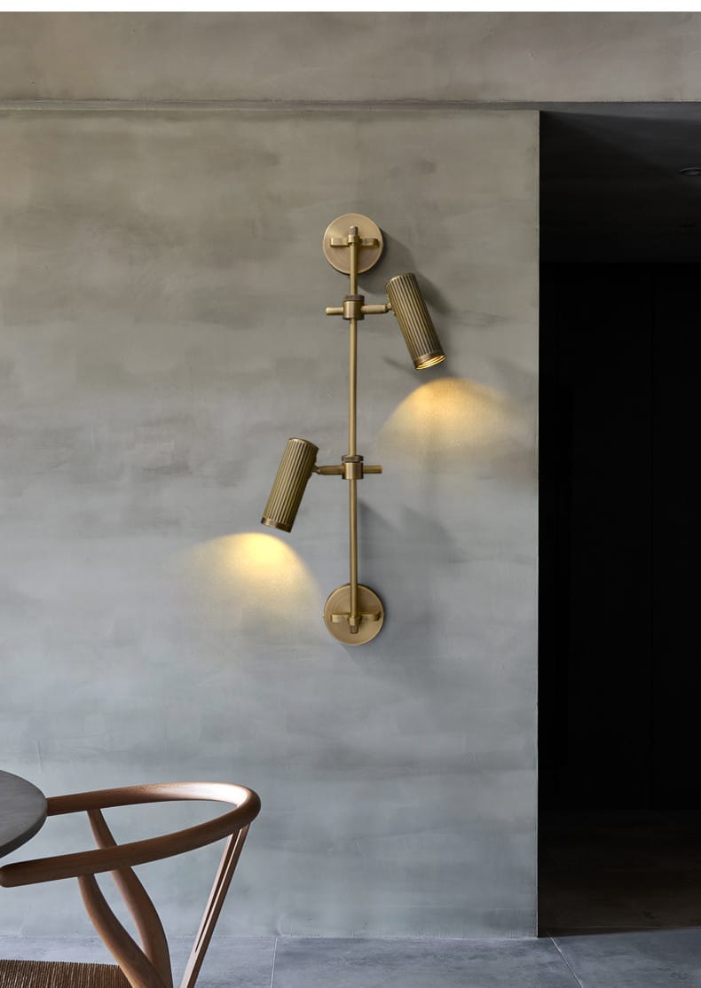 Designer Retro Vintage Copper Wall Lamp Industrial