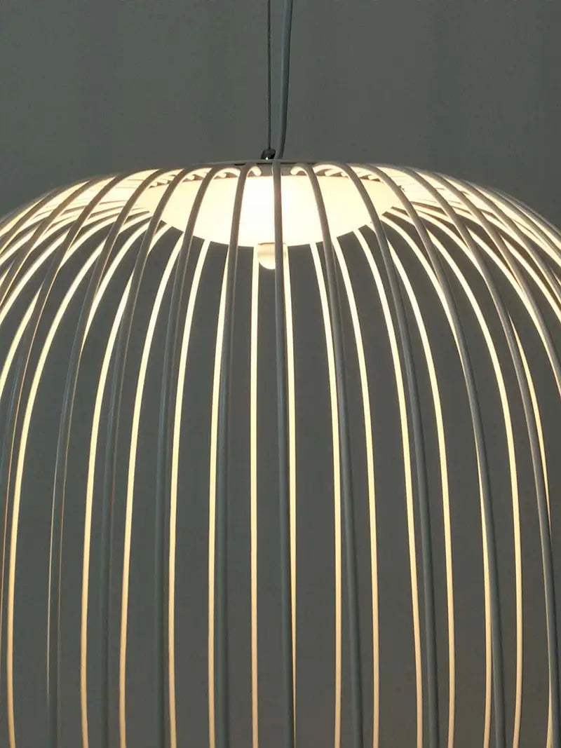 Nordic Foscarini Spokes Chandelier Art Iron Bird Cage LED