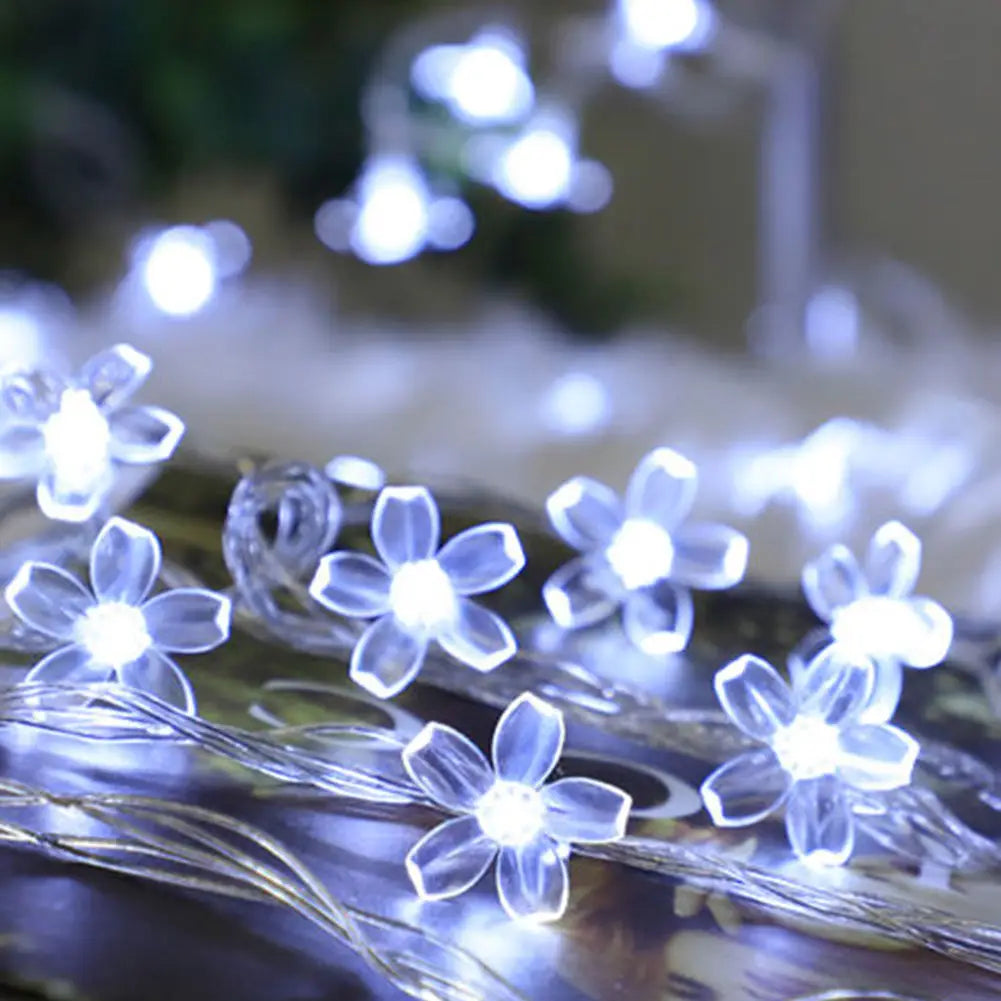10/40/60 Lights LED String Fairy Lights Crystal Cherry