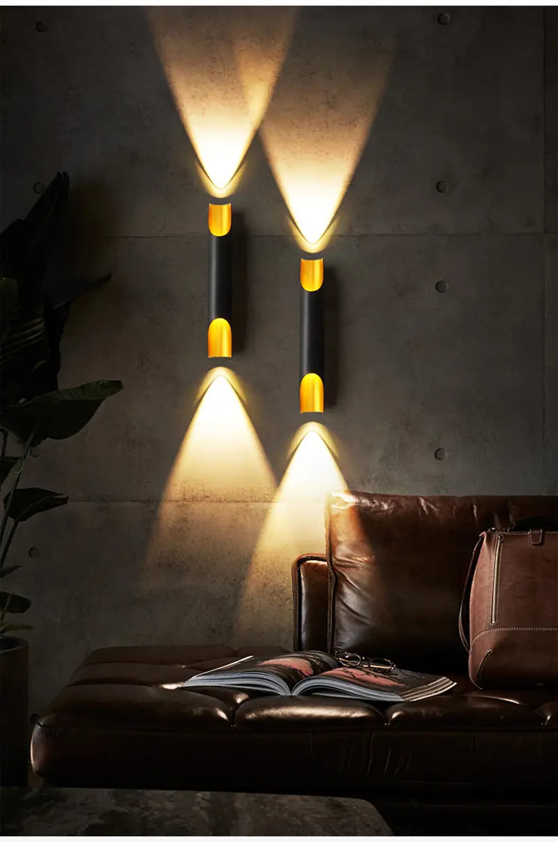 Industrial Creative Wall Lamp Design Postmodern Metal Wall