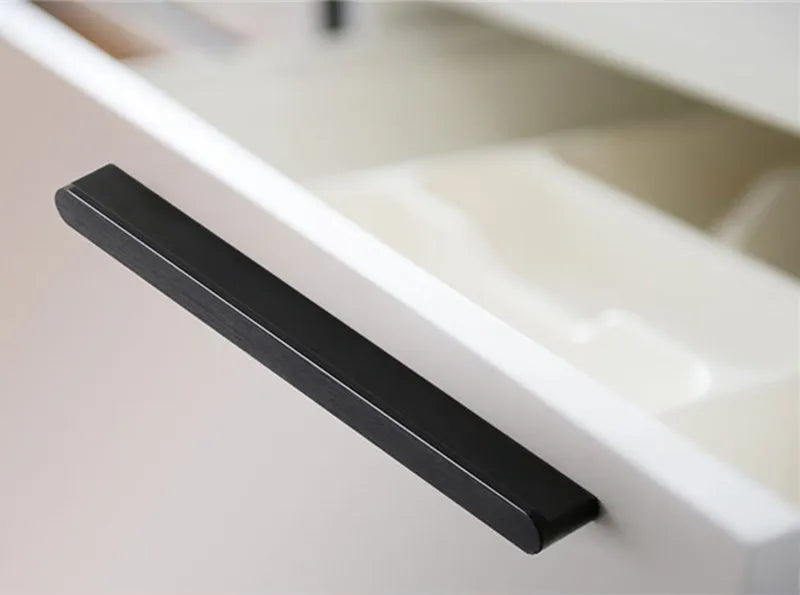 1PC Simple Gold Brushed Kitchen Cabinet Long Door Handles