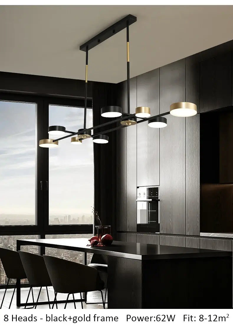 Modern LED Chandelier Home Pendant Lights For Living Room