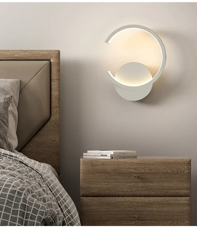 Modern LED Wall Lamps Living Room Bedroom Bedside Sconce