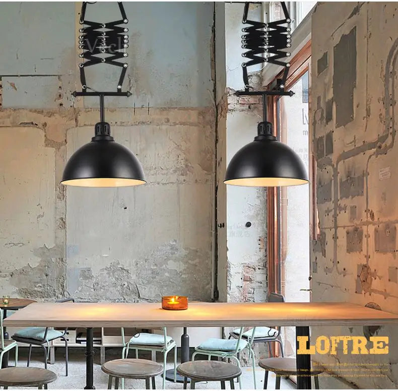 Retro Loft Pendant Lamp Bar Kitchen Office Study Dining Room