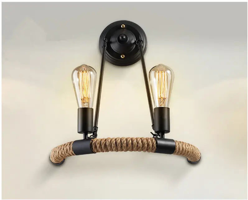 Vintage Retro Led Indoor Wall Lamp Loft Industrial American