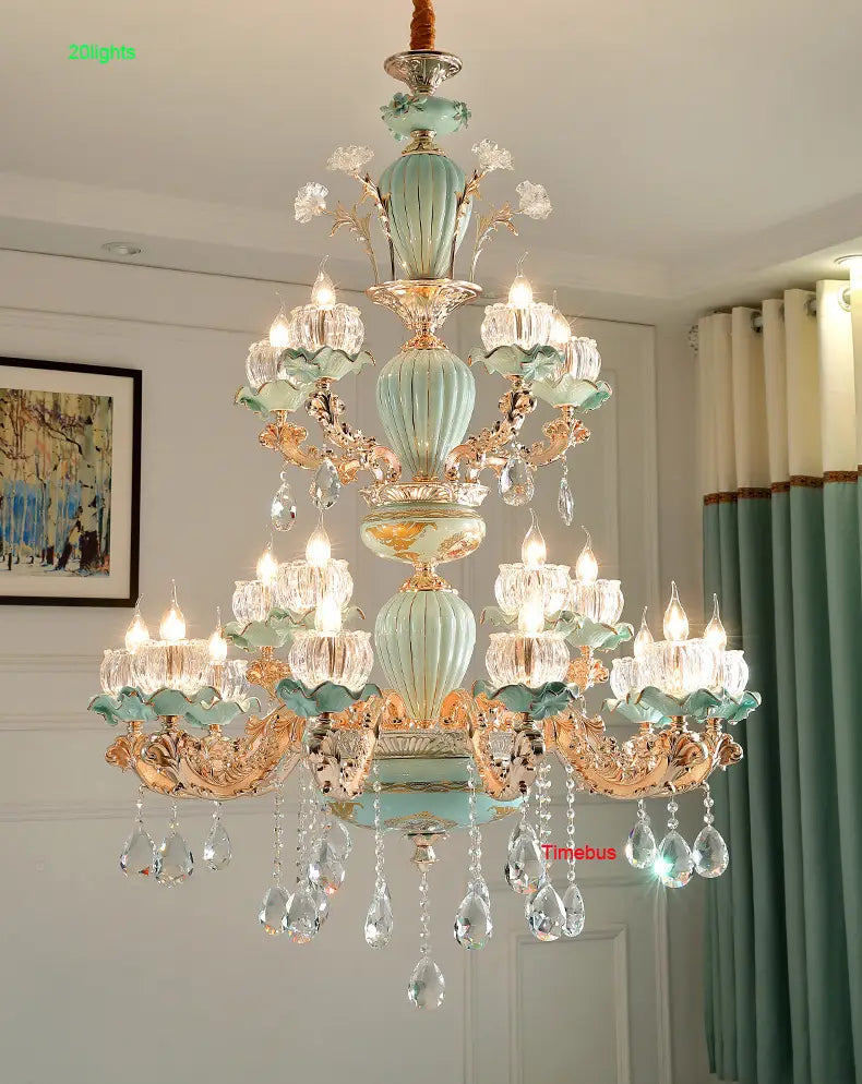 Modern Chandeliers Home Decor Flower Chandelier Living Room