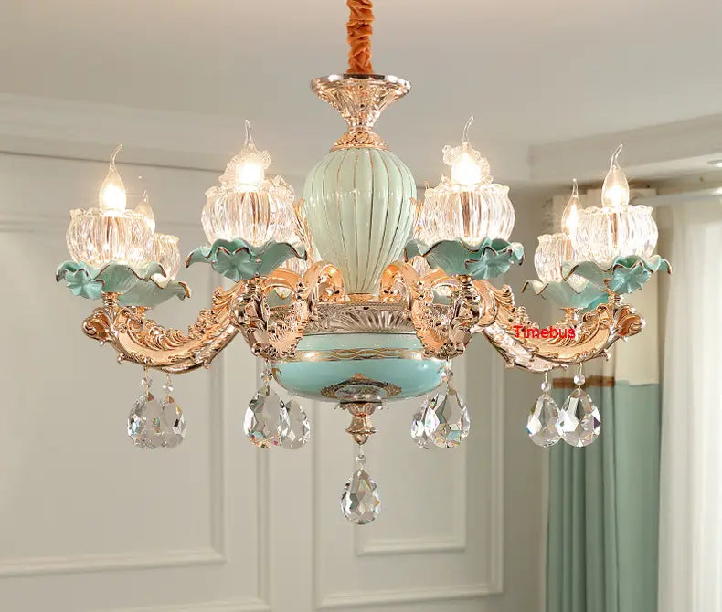 Modern Chandeliers Home Decor Flower Chandelier Living Room