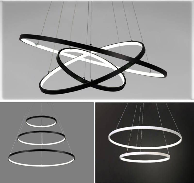 Modern Round LED Ceiling Chandelier