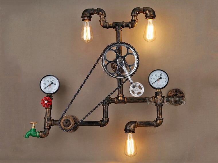 Vintage Retro Loft Industrial Wind Light Personality Water