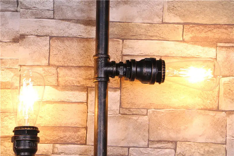 Retro Industrial Creative Entrance Hallway Lighting Iron