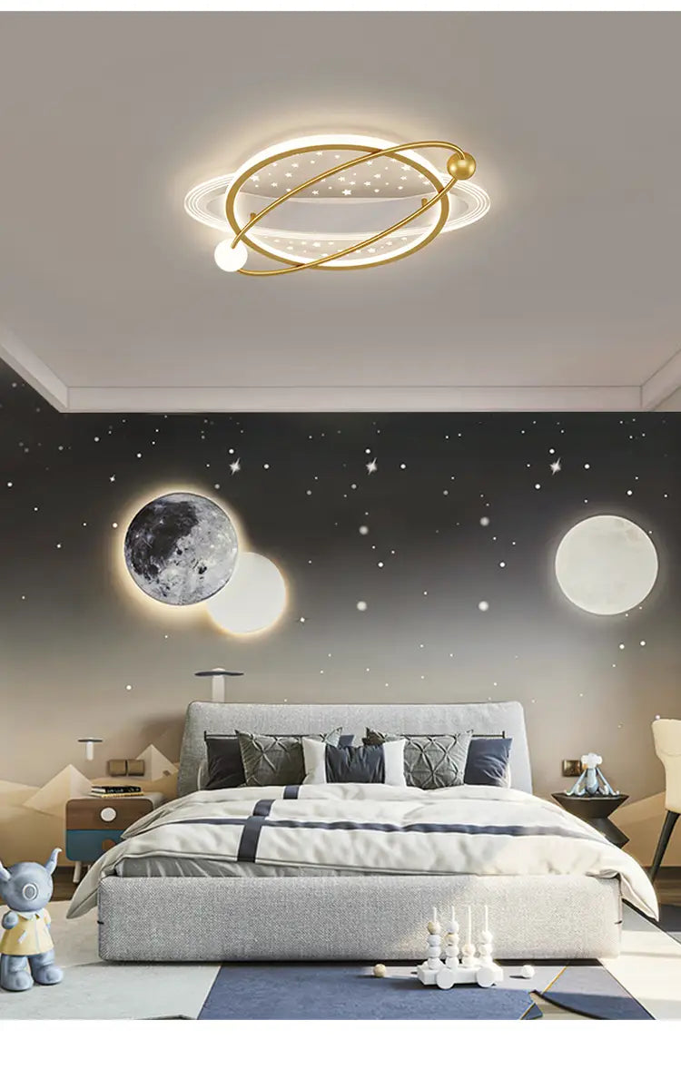 LED Chandeliers Lights For Bedroom Child Study Dining Living