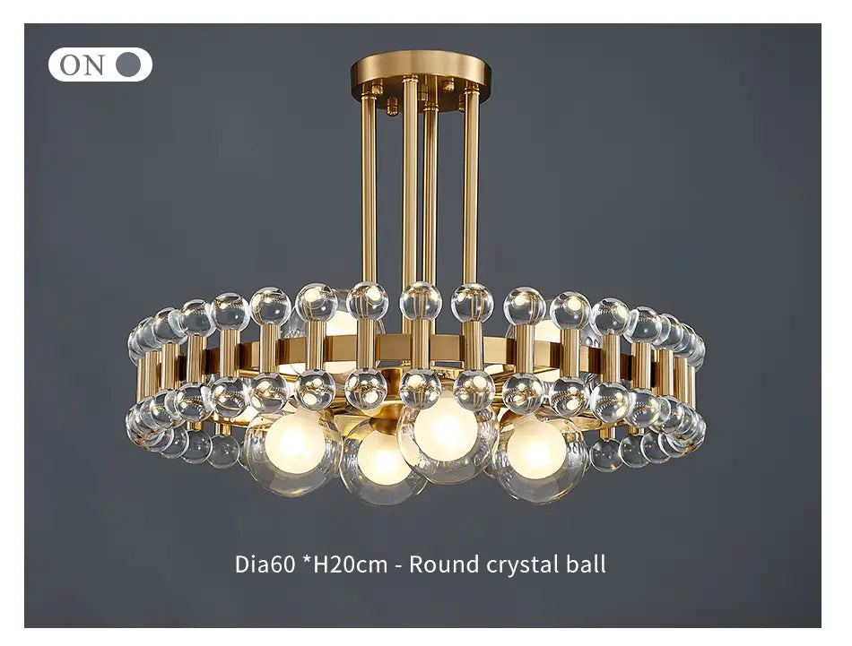 Newly Arrived Crystals Modern Chandelier for Living Room