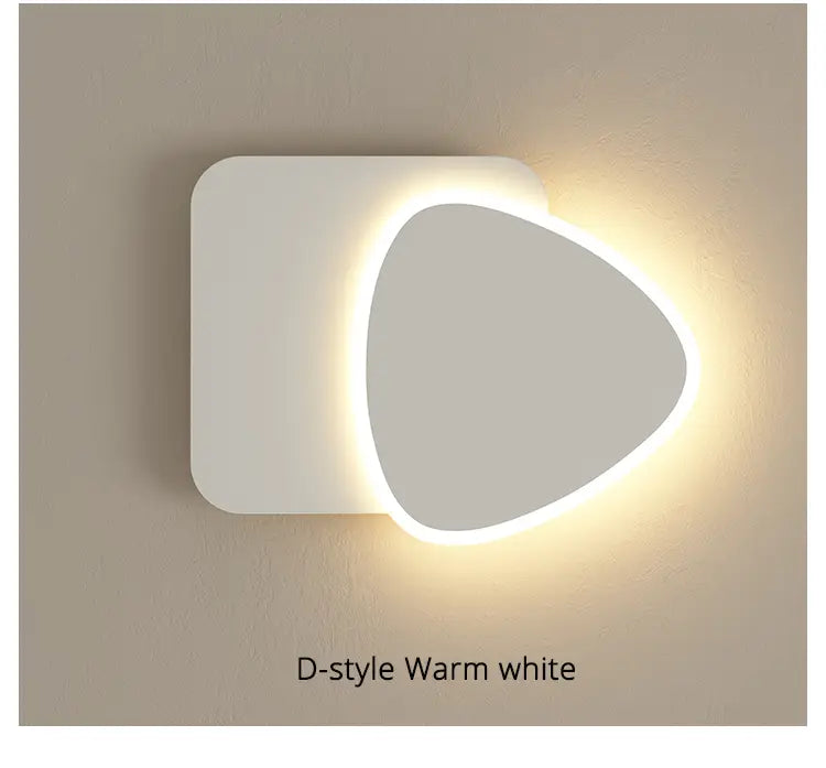 Modern LED Wall Lamps Living Room Bedroom Bedside Sconce