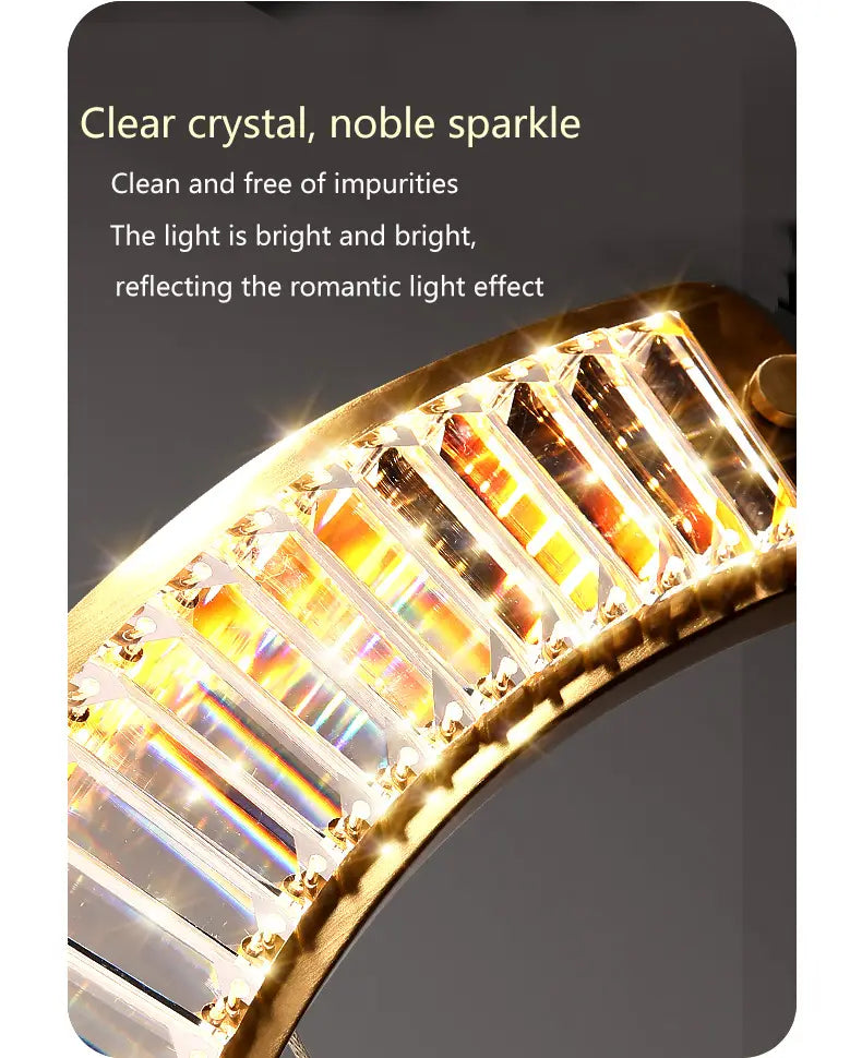 Brilliance Elysian: New K9 Crystal LED Chandelier - Nordic