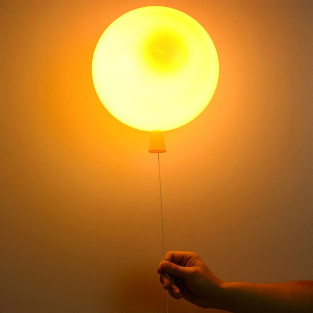 Balloon Wall Lamps Children Wall Light Pull Switch Lighting
