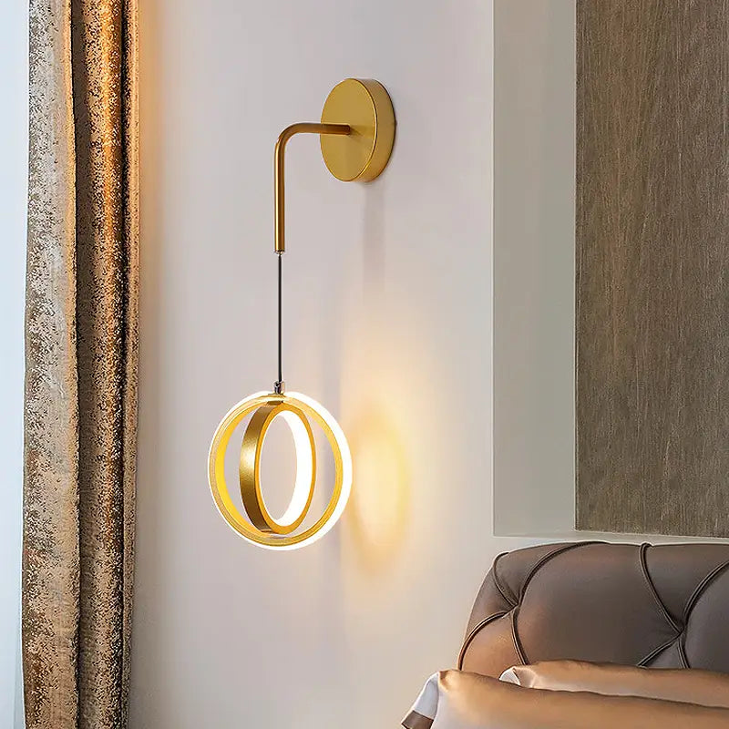 Nordic Modern LED Wall Lights For Bedroom Bedside Living
