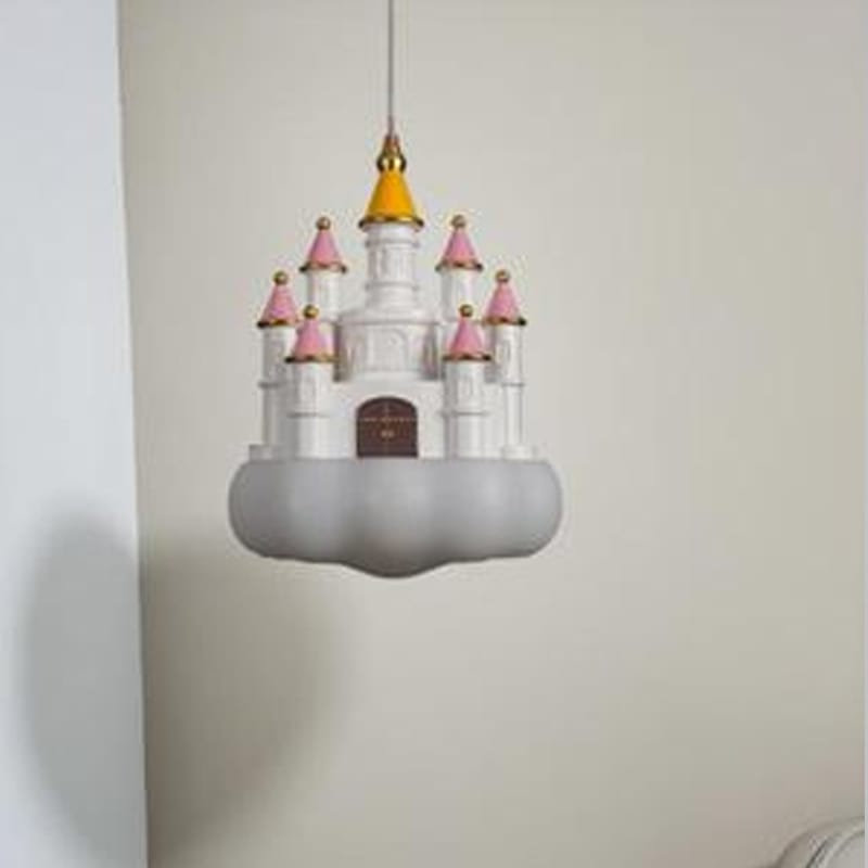 Creative Castle Pendant Lamp Chandelier for Children Room