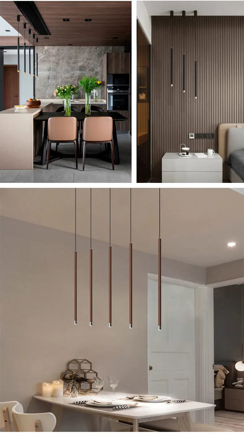 Versatile Multi-Color Aluminum Chandelier - Modern Lighting