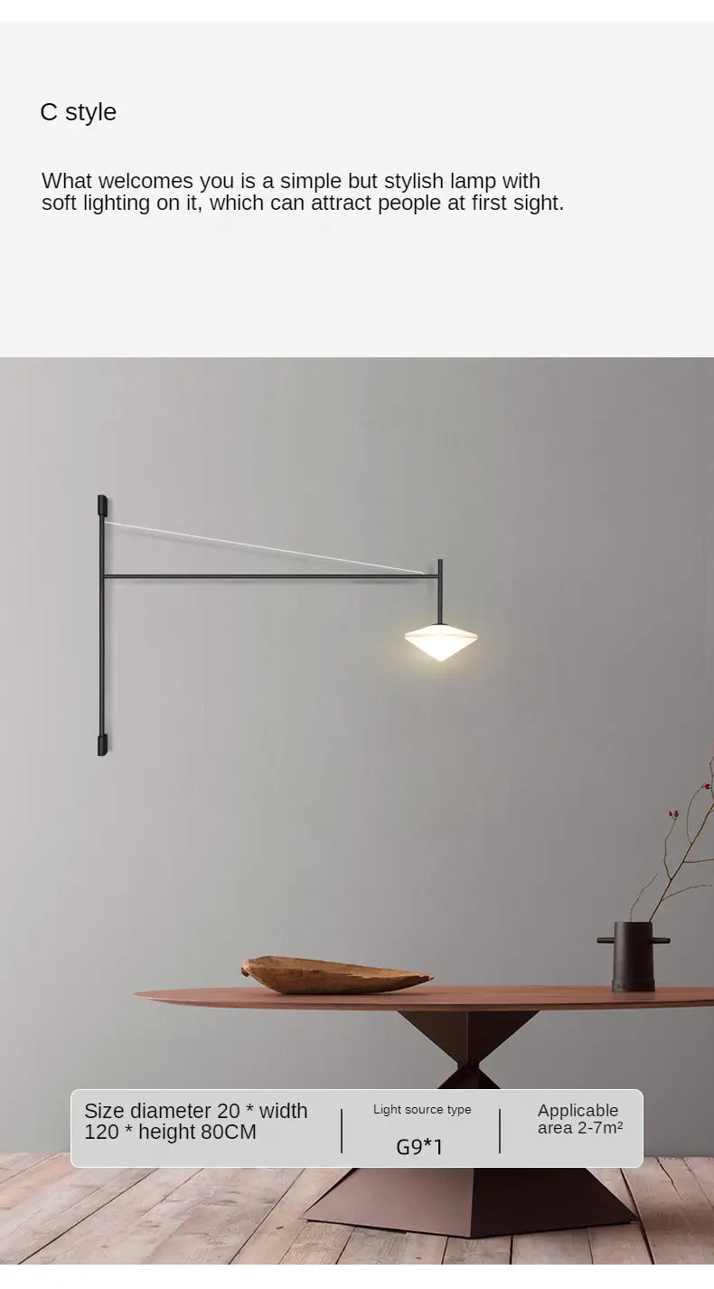 Nordic Led Wall Lamp Living Room Deocration Bathroom Light