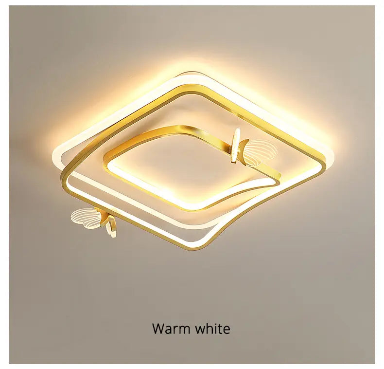 Modern butterfly living room ceiling Lights simple home