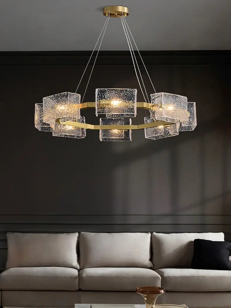 2022 New Creative Crystal Chandelier Modern Luxury Living