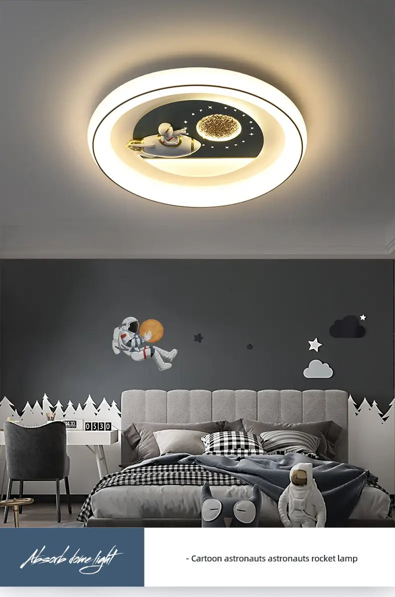 Modern Simple LED Ceiling Lamp Kids Room Chandelier Ceiling