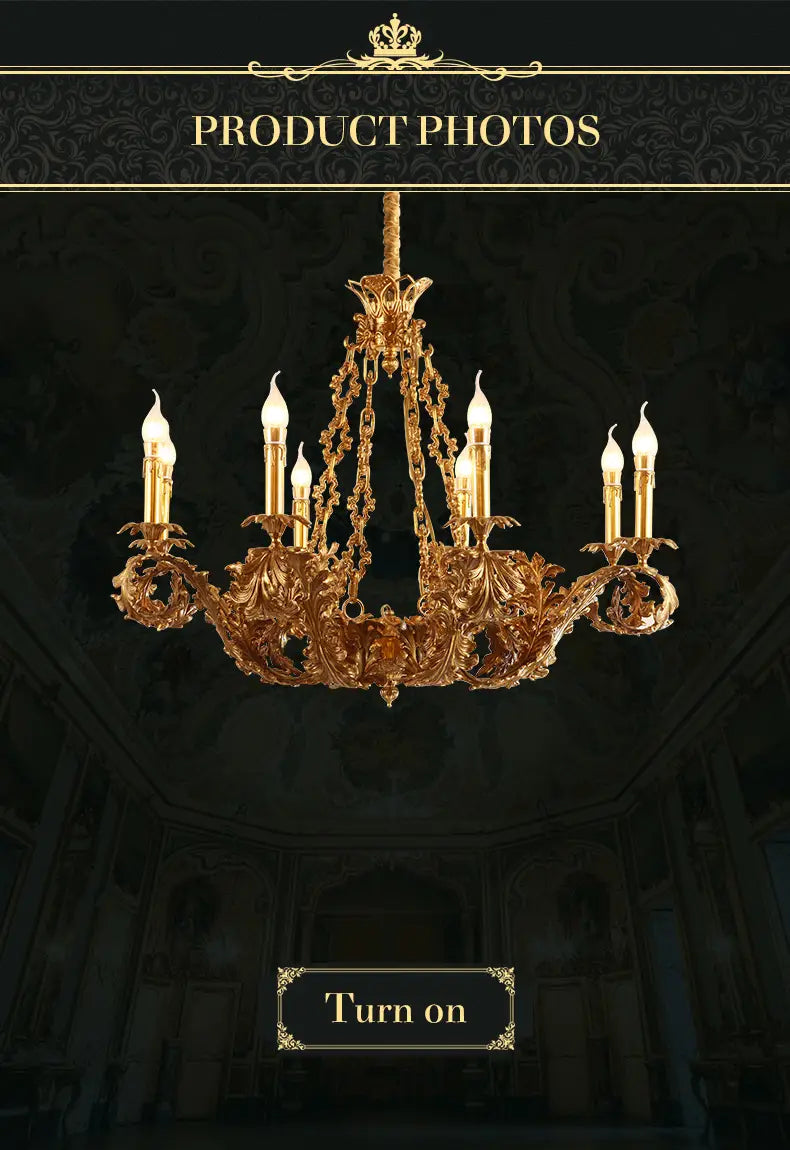 Dazzle - French Classic Luxury Baroque Light Led Antique