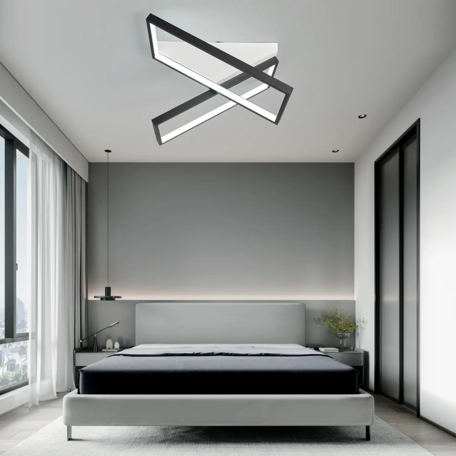 Modern Led Chandelier Lighting For Living Room Bedroom